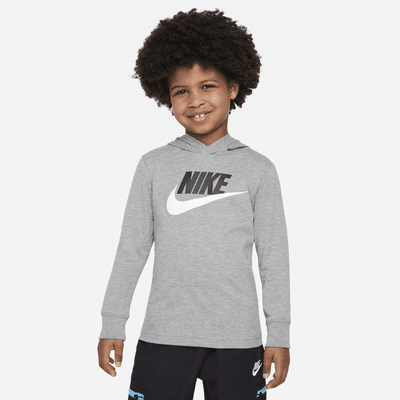 Nike long sleeve hooded t shirt on sale